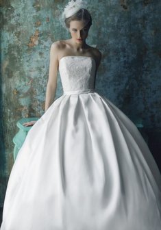 Свадебное платье К56808. С пышной юбкой, длинное без шлейфа.