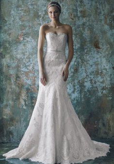 Свадебное платье К56810. Силуэт Русалка (Рыбка), длинное со шлейфом.